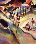 Wassily Kandinsky Landscape oil